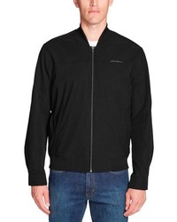 schwarze Bomberjacke von Eddie Bauer