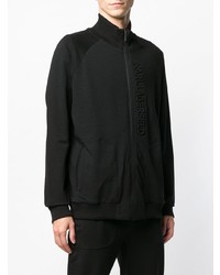 schwarze Bomberjacke von Karl Lagerfeld