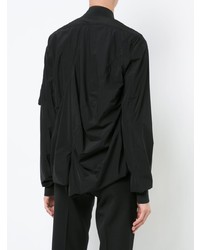 schwarze Bomberjacke von Rick Owens