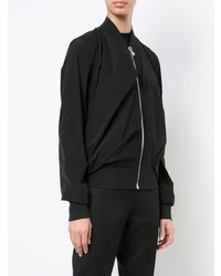 schwarze Bomberjacke von Rick Owens