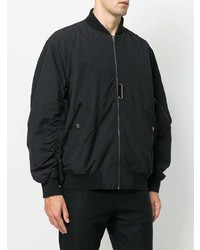 schwarze Bomberjacke von Damir Doma