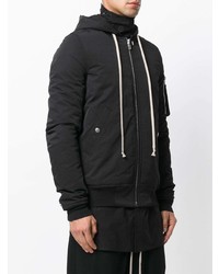 schwarze Bomberjacke von Rick Owens