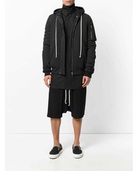 schwarze Bomberjacke von Rick Owens