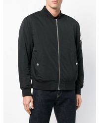 schwarze Bomberjacke von Calvin Klein Jeans Est. 1978