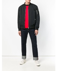 schwarze Bomberjacke von Calvin Klein Jeans Est. 1978