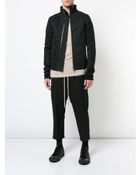 schwarze Bomberjacke von Rick Owens