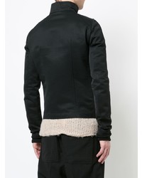 schwarze Bomberjacke von Rick Owens