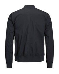 schwarze Bomberjacke von Jack & Jones