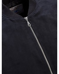 schwarze Bomberjacke von Jack & Jones