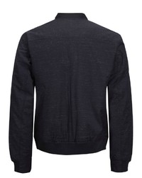 schwarze Bomberjacke von Jack & Jones