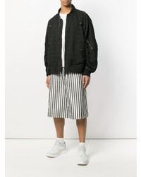 schwarze Bomberjacke von Damir Doma