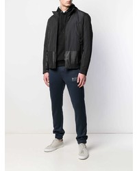 schwarze Bomberjacke von BOSS HUGO BOSS