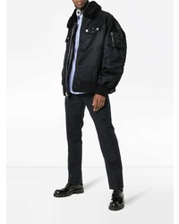 schwarze Bomberjacke von Calvin Klein 205W39nyc