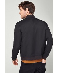 schwarze Bomberjacke von next