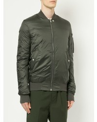 schwarze Bomberjacke von Rick Owens