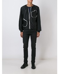 schwarze Bomberjacke von JW Anderson