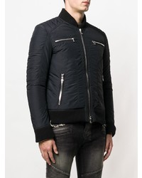 schwarze Bomberjacke von Balmain