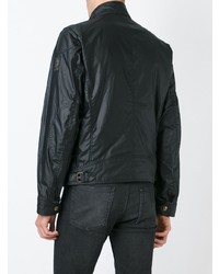 schwarze Bomberjacke von Belstaff