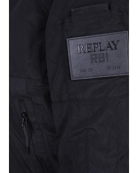 schwarze Bomberjacke von Replay