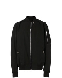 schwarze Bomberjacke von Rick Owens DRKSHDW