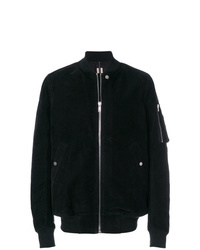 schwarze Bomberjacke von Rick Owens DRKSHDW