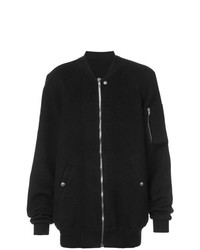 schwarze Bomberjacke von Rick Owens