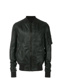 schwarze Bomberjacke von Rick Owens