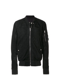 schwarze Bomberjacke von Rick Owens