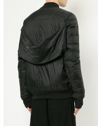 schwarze Bomberjacke von Rick Owens