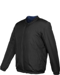 schwarze Bomberjacke von Selected