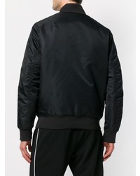 schwarze Bomberjacke von Calvin Klein