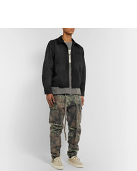 schwarze Bomberjacke von Fear Of God