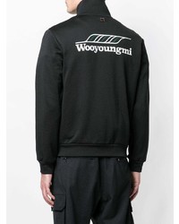 schwarze Bomberjacke von Wooyoungmi