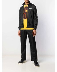 schwarze Bomberjacke von Sss World Corp