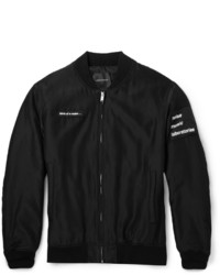 schwarze Bomberjacke von Undercover