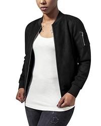 schwarze Bomberjacke von Urban Classics