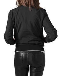 schwarze Bomberjacke von Urban Classics