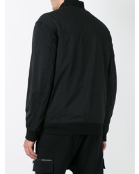 schwarze Bomberjacke von Helmut Lang