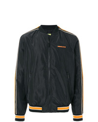 schwarze Bomberjacke von Versace Jeans