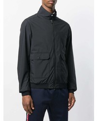 schwarze Bomberjacke von Moncler