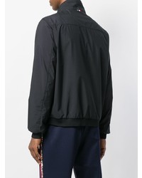 schwarze Bomberjacke von Moncler