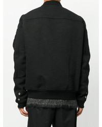 schwarze Bomberjacke von Rick Owens