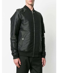 schwarze Bomberjacke von Rick Owens