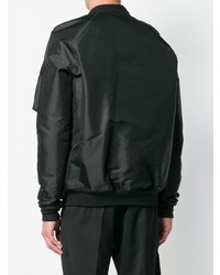 schwarze Bomberjacke von Rick Owens