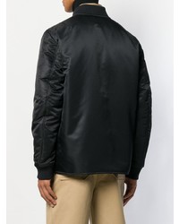 schwarze Bomberjacke von Acne Studios