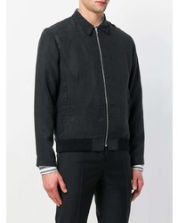 schwarze Bomberjacke von Harmony Paris