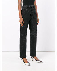 schwarze Boyfriend Jeans von Christopher Kane