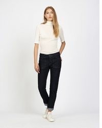 schwarze Boyfriend Jeans von Gang