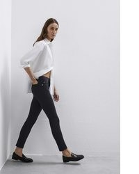schwarze Boyfriend Jeans von Mavi