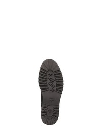 schwarze Brogue Stiefel aus Leder von Sioux